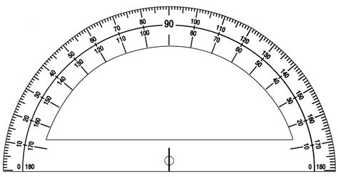 printable protractor free pdf